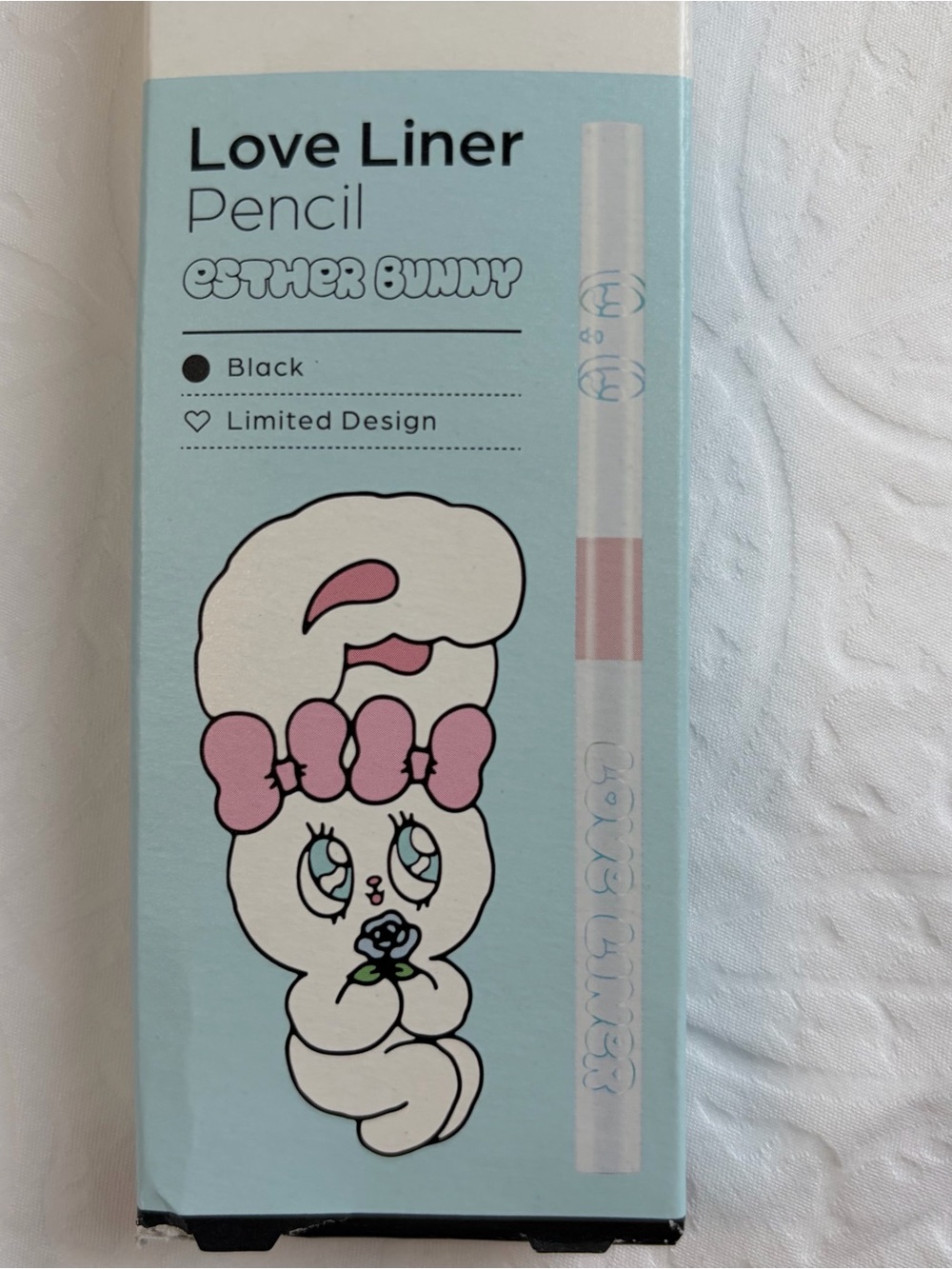 Love Liner Eyeliner Ultra Fine Pencil Esther Bunny Black - Made in Japan